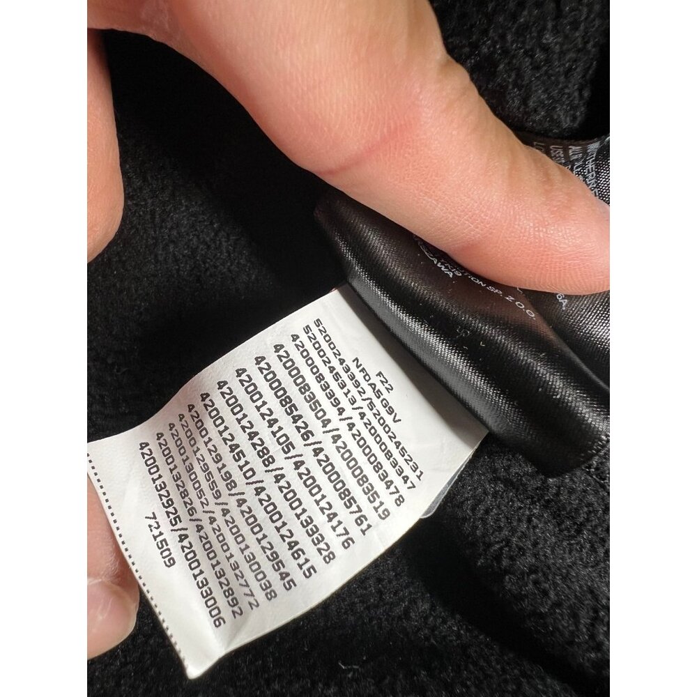The North Face Canyonlands Full Zip Jacket Black Mens L Fleece - Picture 4 of 6